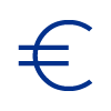 Euro symbol pictogram